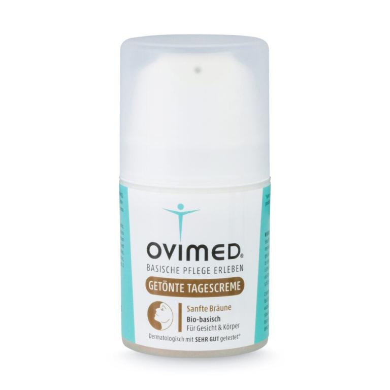 Bio-basische getönte Tagescreme "Sanfte Bräune" von OVIMED